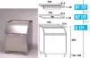 Корзина R 155 для льдогенератора SIMAG   на 150 кг