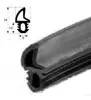 Уплотнитель двери для TECNOEKA  KF1010