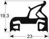 Уплотнитель двери FCF