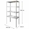 Стеллаж 1500х600х1850 СТР-1500/600-Ц