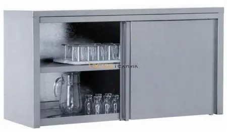 Полка настенная закрытая "купе" 1200х400х600 ПЗК-1200-Н