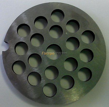 Решетка 54 мм отверстия 7 мм для бытовой мясорубки