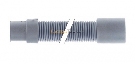 Шланг сливной гофрированный 1500мм диаметр фланца 1"