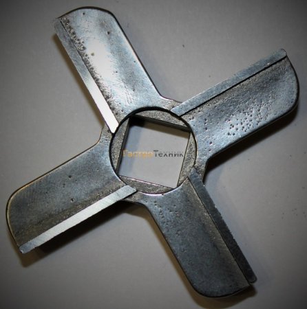 Нож для бытовой мясорубки 54 центр 10х10 