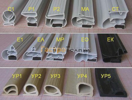 Уплотнитель магнитный двери холодильника Россия