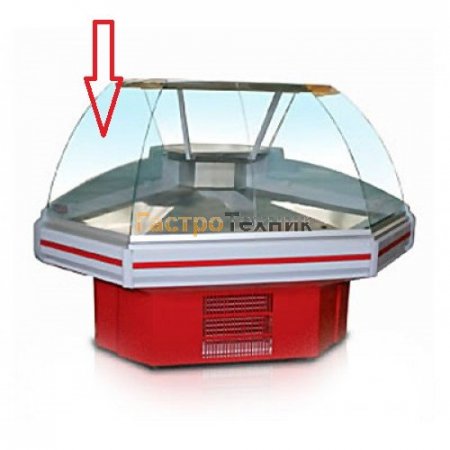 Стекло левое витрины холодильной (прилавка) Двина УН Стекло левое витрины холодильной (прилавка) Двина УН