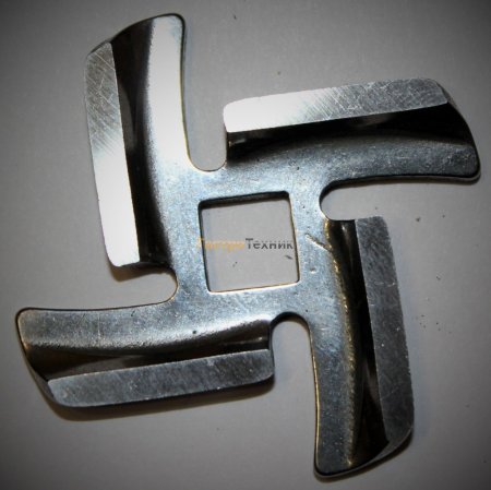 Нож для бытовой мясорубки 47,5 центр 8х8