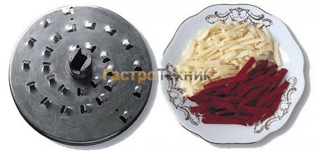 Диск шинковочный МПО/МПР-350 (нарезка соломкой 4х3мм) Диск шинковочный МПО/МПР-350 (нарезка соломкой 4х3мм)