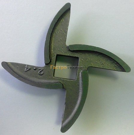 Нож для бытовой мясорубки 54 центр 8х8 ЛИТОЙ