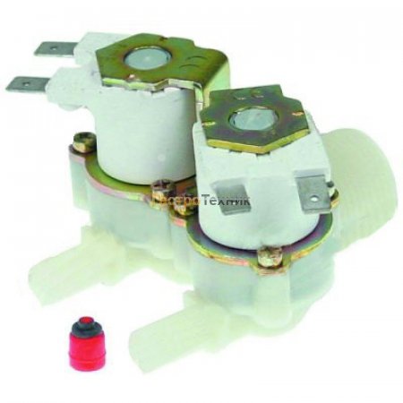 Клапан соленоидный двойной 3/4“хJG 10мм 180°