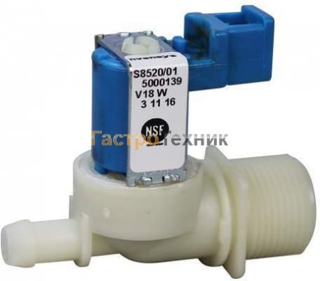 Клапан соленойдный одинарный SCC/VCC синий