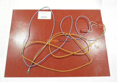 Силиконовый нагреватель 290*400 мм, 1000 Вт/230 В, самоклеящийся