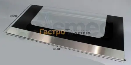 Стекло двери 692372418 для расстоечного шкафа LEV143XV-2, 45х90 см