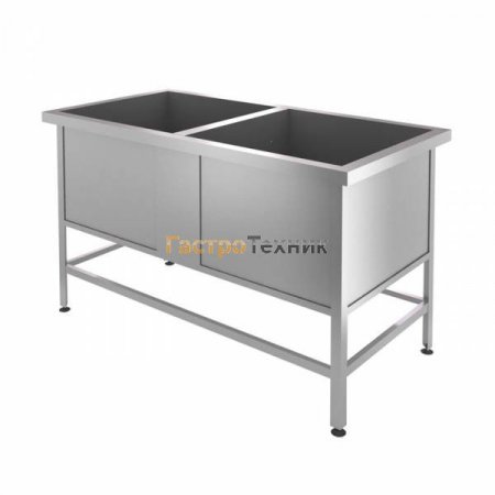 Ванна моечная двухсекционная